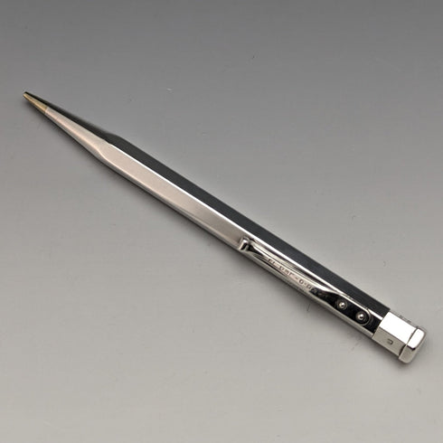 1955年 英国ヴィンテージ ヤード・オ・レッド 純銀製 ヘキサゴン推進式ペンシル ケース入